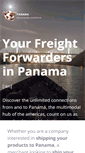 Mobile Screenshot of panamasolucioneslogisticas.com