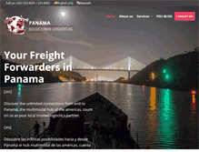 Tablet Screenshot of panamasolucioneslogisticas.com